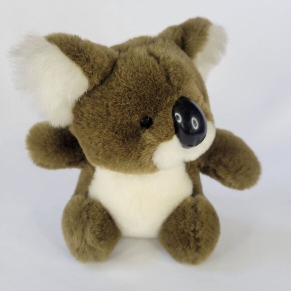 Vtg Russ Berrie Cuddles Brown Koala Bear Plush Paul Sebastian Stuffed Animal Toy - Picture 12 of 12